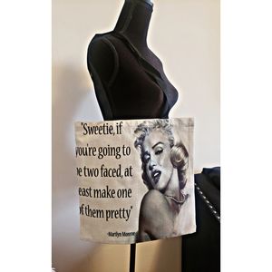 Marilyn Monroe Canvas tote bag